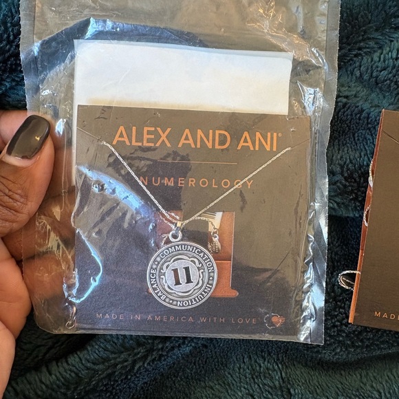 NWT Alex + Ani Number 11 Necklace Expandable - Picture 2 of 2